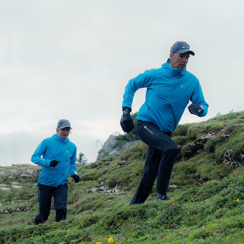 Paquete impermeable RaidLight: chaqueta técnica y pantalón técnico para trail